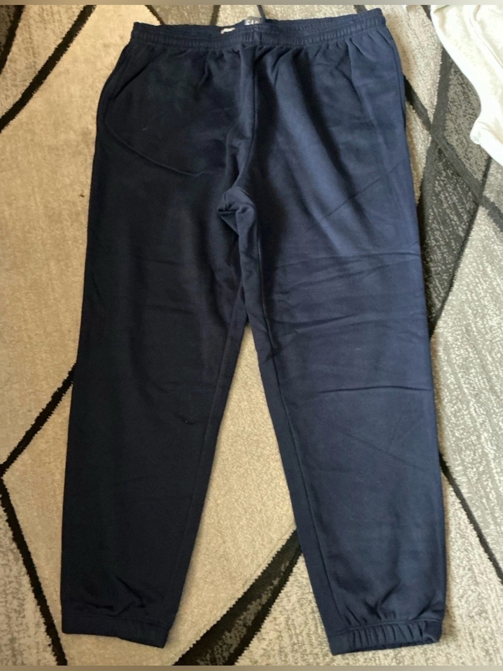 Size Large  - Gap Navy Blue Soft Cotton Blend Drawstring Pocket Sweatpants